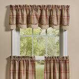 Spiceberry Layered Valance-Lange General Store