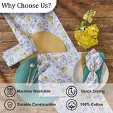 Spring Flowers Napkins-Lange General Store