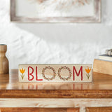 Spring In Bloom Tulips & BLOOM Wall Sign-Lange General Store