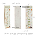 Springtime Welcome Wooden Sign-Lange General Store