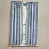 Stanton Dusk Short Panel Curtains-Lange General Store