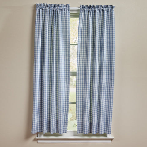 Stanton Dusk Short Panel Curtains-Lange General Store