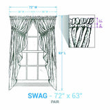 Stanton Ivy Prairie Curtains-Lange General Store