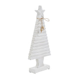 Starbright Distressed White Wooden Tree-Lange General Store