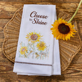 Sunflower Fields Dishtowel