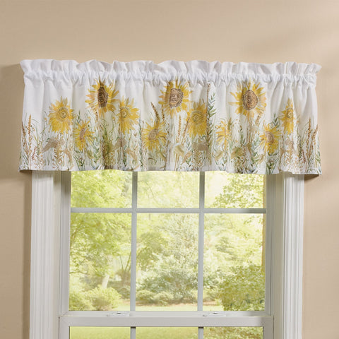 Sunflower Fields Valance