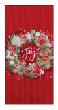 Sweet Ginger Joy Wreath Terry Towel