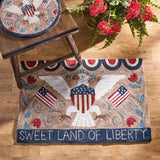 Sweet Land Of Liberty Hooked Rugs-Lange General Store