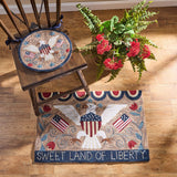 Sweet Land Of Liberty Hooked Rugs-Lange General Store