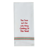 The Tree Isn't The Only Thing Getting Lit This Year Dishtowel-Lange General Store