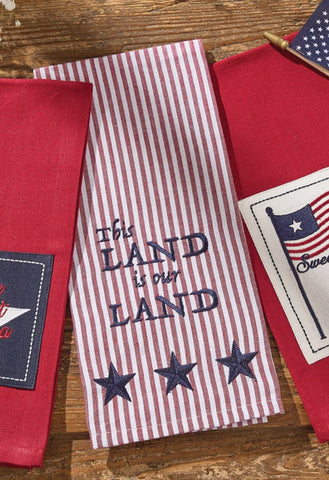 This Land is our Land Dish Towel-Lange General Store