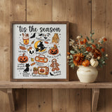 Tis the Season Halloween Collage Sign 10x10-Lange General Store