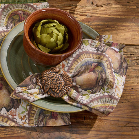 Tom Turkey Napkins Set of 4