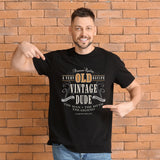 Vintage Dude T-Shirt Black-Lange General Store