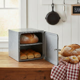 Vintage Galvanized Metal Bread Box-Lange General Store