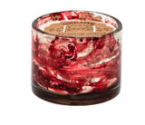Blown Glass Tumbler Candle - Wind Red