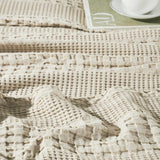Waffle Weave Natural Body Pillow Cover-Lange General Store