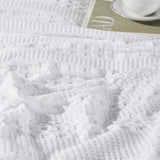 Waffle Weave White Pillow Cover Set of 2-Lange General Store