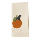Watching Pumpkins Cotton Cloth Napkins Set of 4
