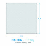 Watching Pumpkins Cotton Cloth Napkins Set of 4