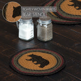 Wattsyn Bear Braided 8" Trivet Set of 3