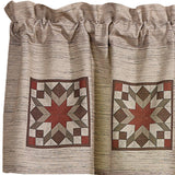 Weathered Barnboard Valance-Lange General Store