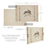 Welcome Springtime Noodle Board-Lange General Store