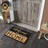 Welcome To Our Home Black Tan Door Mats-Lange General Store
