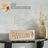 Welcome w/ Butterfly & Bee Wall Sign-Lange General Store