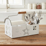 White Barn Utensil Caddy-Lange General Store