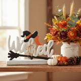 Wicked Witch Wooden Table Sign