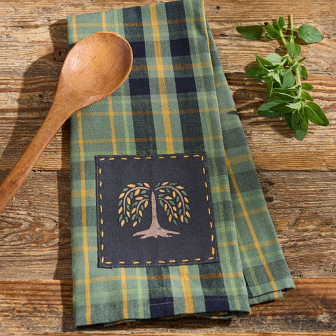 Willowton Patch Plaid Dishtowel-Lange General Store