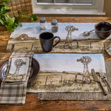 Windmill Farm Placemats Set of 4-Lange General Store