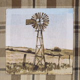 Windmill Farm Tinderbox Plaid Dishtowel-Lange General Store