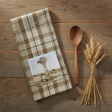 Windmill Farm Tinderbox Plaid Dishtowel-Lange General Store