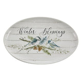 Winter Blessings Platter-Lange General Store