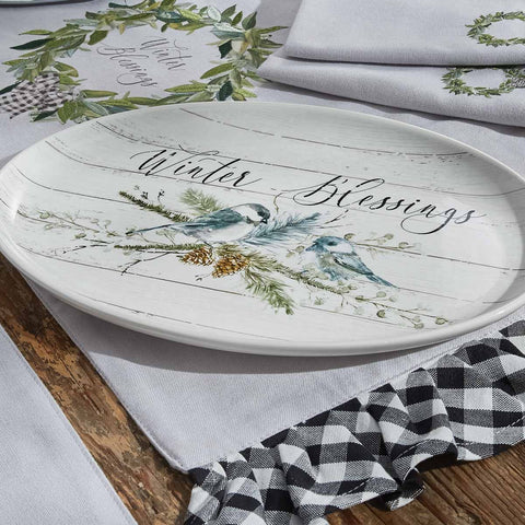 Winter Blessings Platter-Lange General Store