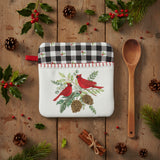 Winter Cardinal Pot Holder