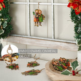 Winter Nostalgia Metal Ornament Set of 6-Lange General Store