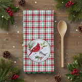 Winterberry Patch Tea Towel