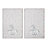 Witchy Pumpkins Striped Tea Towel Set of 2-Lange General Store