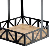 Wood & Iron 2 Tier Organizer-Lange General Store