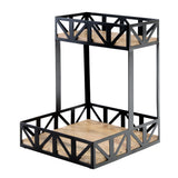 Wood & Iron 2 Tier Organizer-Lange General Store