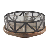 Wood & Iron Lazy Susan-Lange General Store