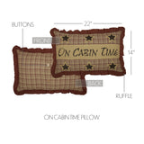 On Cabin Time Pillow-Lange General Store