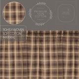 Woodland Brown Panel Curtains-Lange General Store