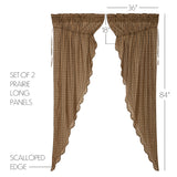 Woodsy Ridge Prairie Long Panel Curtains