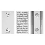 Words Of Faith Tea Towel Set of 3-Lange General Store