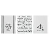 Words Of Faith Tea Towel Set of 3-Lange General Store