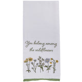 You Belong Wildflowers Dishtowel-Lange General Store